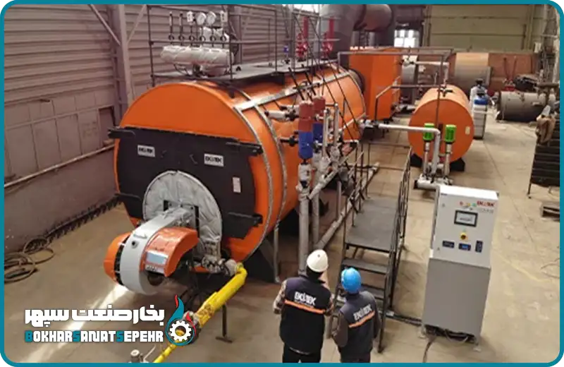 انواع دیگ بخار صنعتی