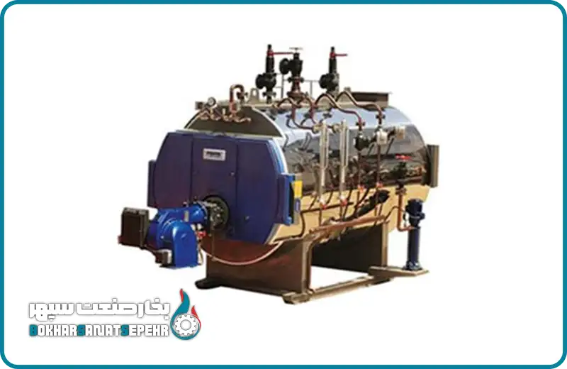 دیگ بخار فولادی از انواع دیگ های صنعتی