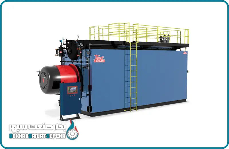 دیگ واتر تیوب از نمونه انواع دیگ بخار